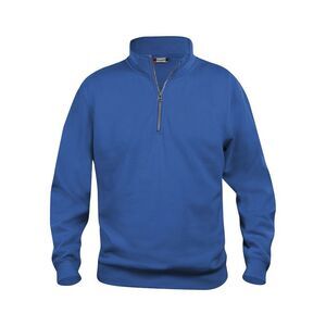 Clique Unisex Adult Basic Half Zip Sweatshirt / Royal Blue